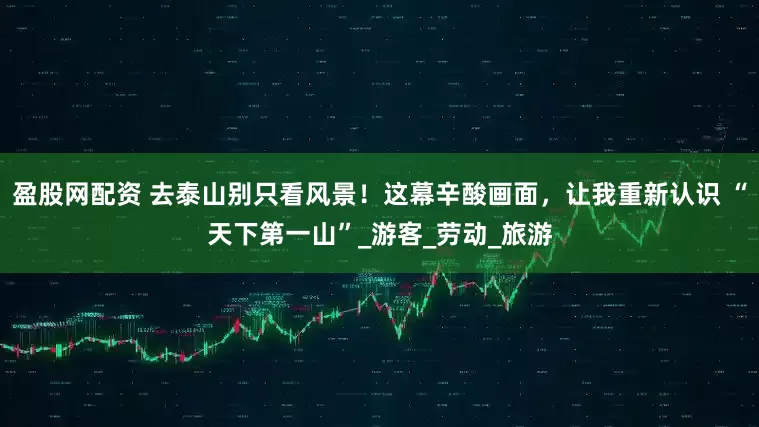 盈股网配资 去泰山别只看风景！这幕辛酸画面，让我重新认识 “天下第一山”_游客_劳动_旅游