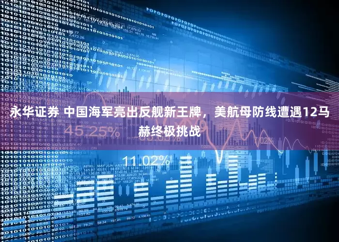 永华证券 中国海军亮出反舰新王牌，美航母防线遭遇12马赫终极挑战
