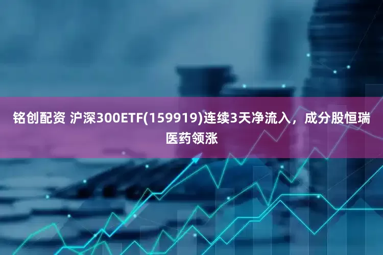 铭创配资 沪深300ETF(159919)连续3天净流入,成分股恒瑞医药领涨